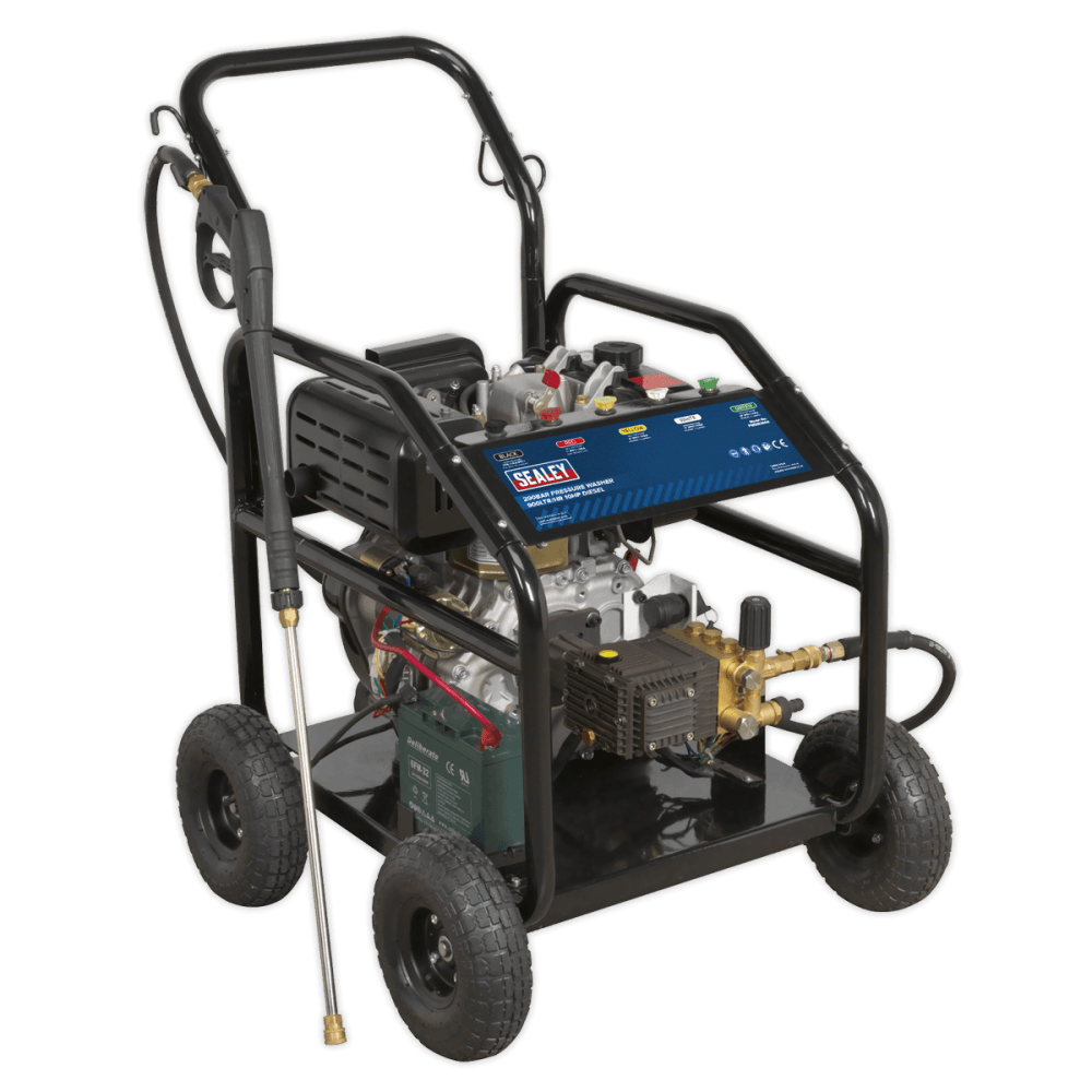 Sealey Pressure Washer 290bar 15ltr/min 10hp Diesel Model No-PWDM3600