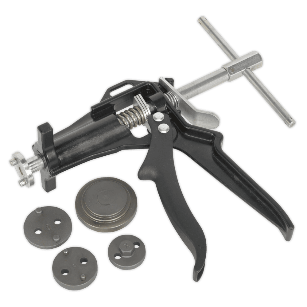 Sealey Brake Piston Wind-Back Tool Kit 5pc Model No-VS0211