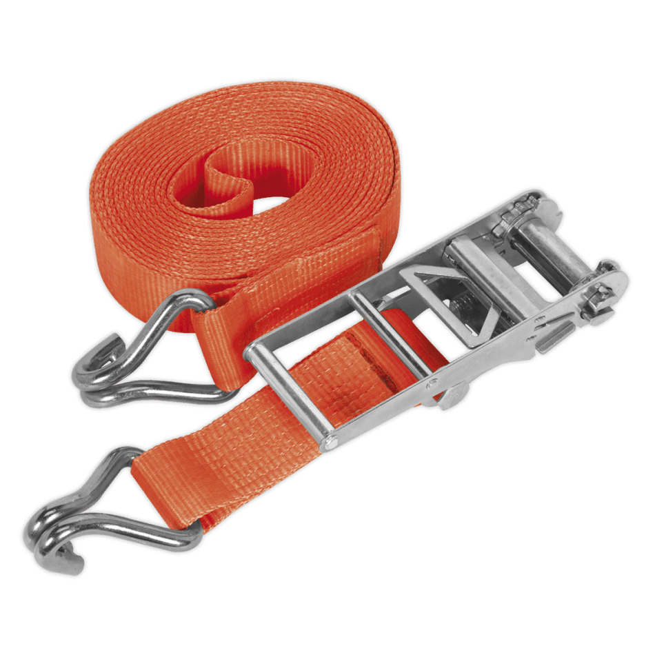 Sealey Ratchet Tie Down 75mm x 10mtr Polyester Webbing 10000kg Load Test Model No-TD10010J