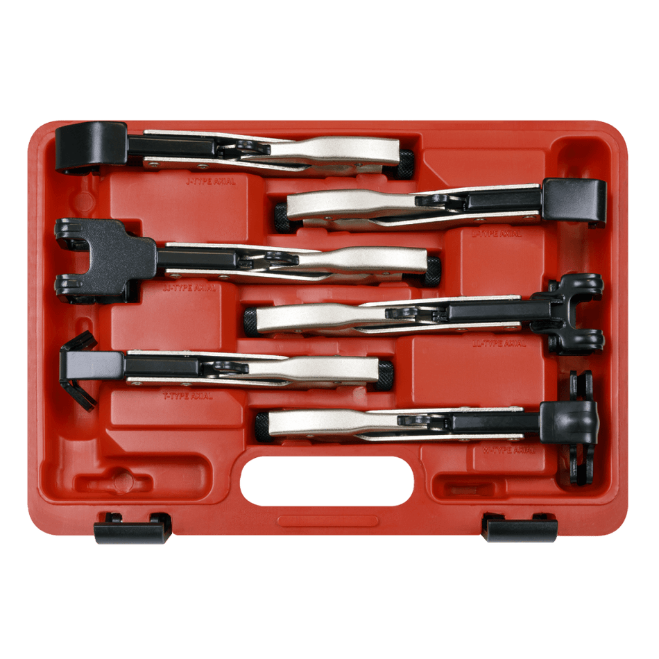 Sealey Axial Locking Grip Set 6pc Model No-AK68403