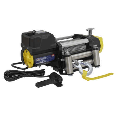Sealey Recovery Winch 5675kg Line Pull 12V Industrial Model No-RW5675