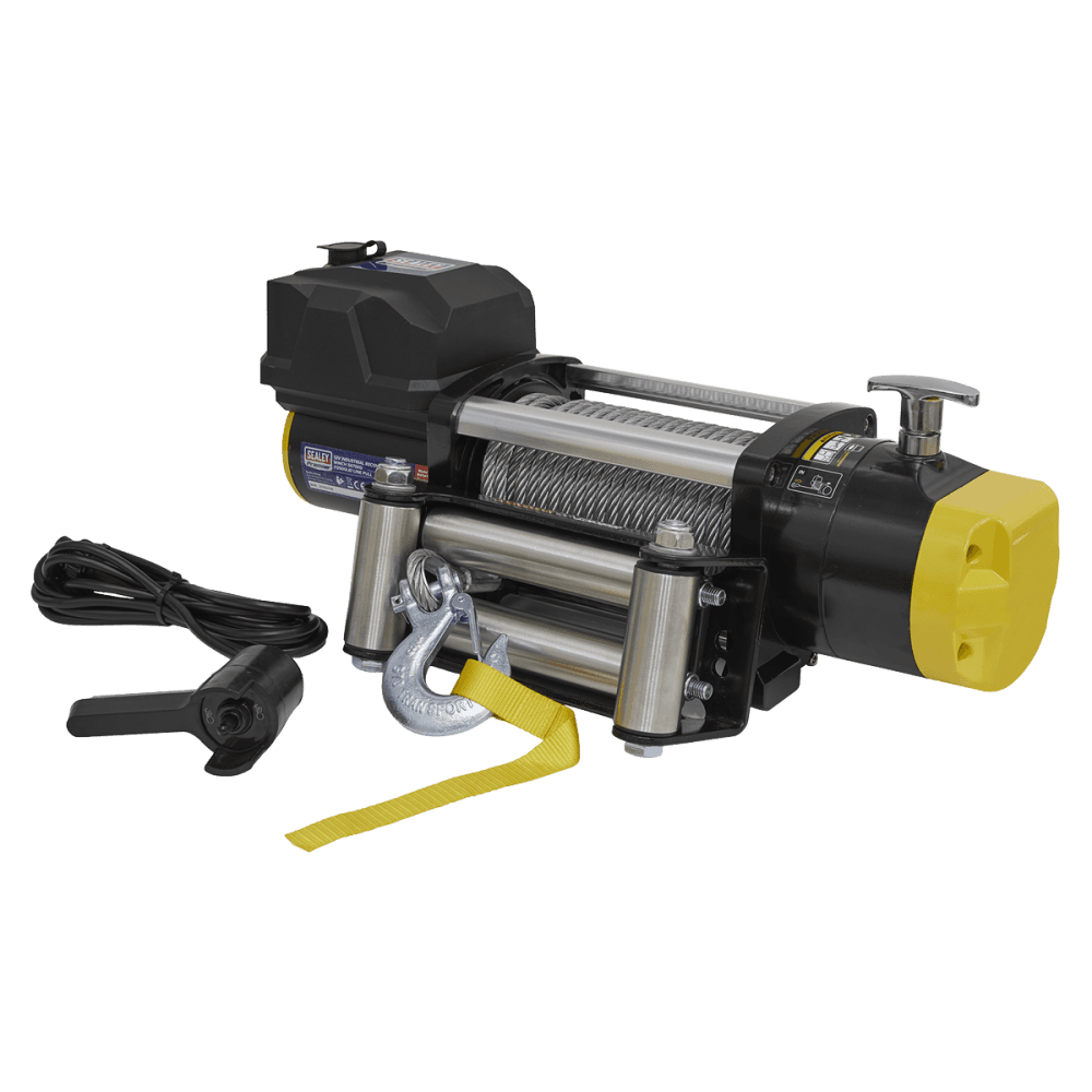 Sealey Recovery Winch 5675kg Line Pull 12V Industrial Model No-RW5675