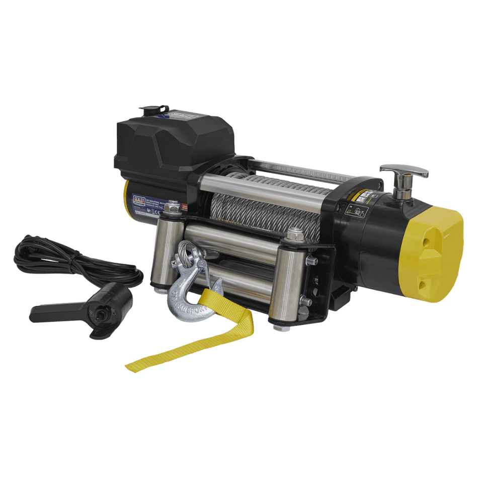 Sealey Recovery Winch 5675kg Line Pull 12V Industrial Model No-RW5675