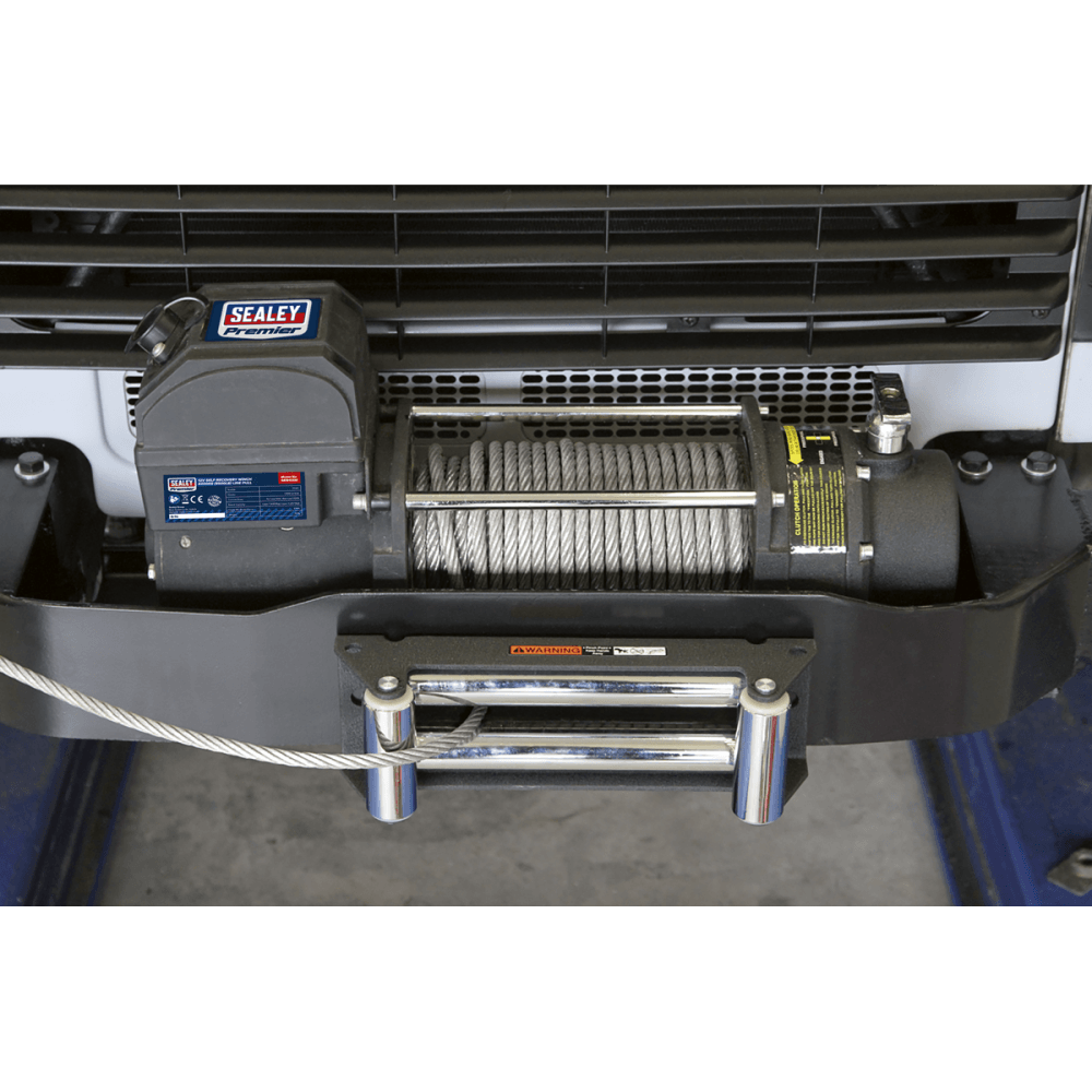 Sealey Self Recovery Winch 4300kg Line Pull 12V Model No-SRW4300