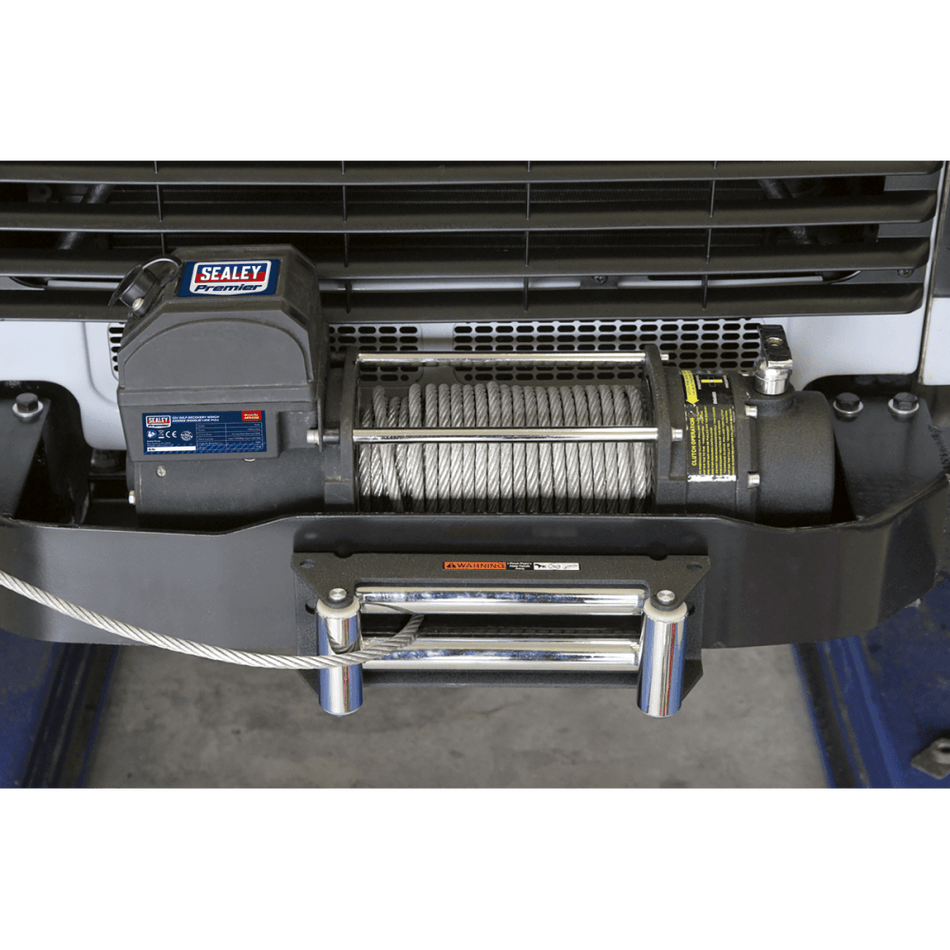 Sealey Self Recovery Winch 4300kg Line Pull 12V Model No-SRW4300