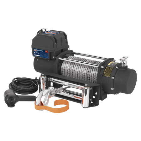 Sealey Self Recovery Winch 4300kg Line Pull 12V Model No-SRW4300