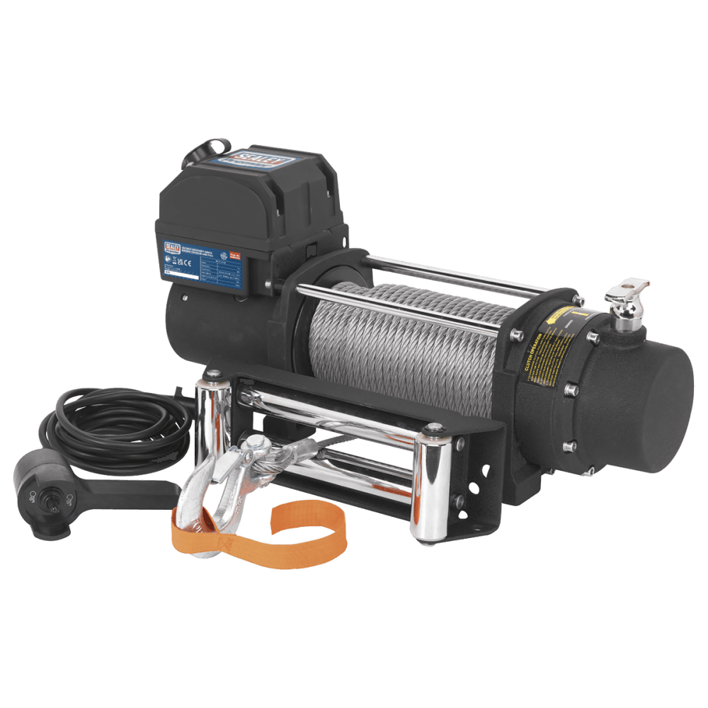Sealey Self Recovery Winch 5450kg Line Pull 12V Model No-SRW5450