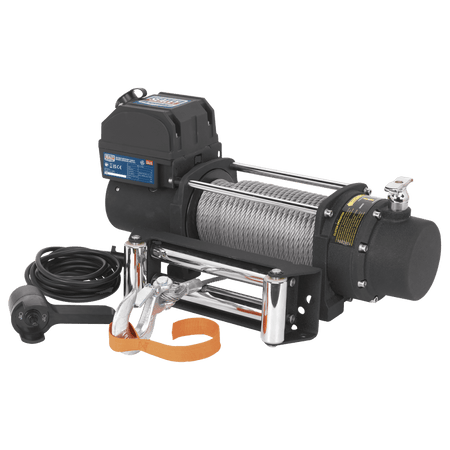 Sealey Self Recovery Winch 5450kg Line Pull 12V Model No-SRW5450