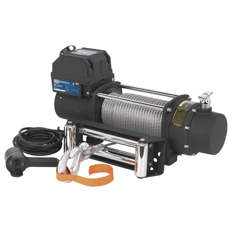 Sealey Self Recovery Winch 5450kg Line Pull 12V Model No-SRW5450