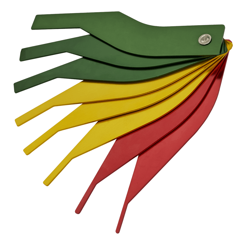 Sealey Brake Pad Thickness Gauge 8pc Model No-VS059