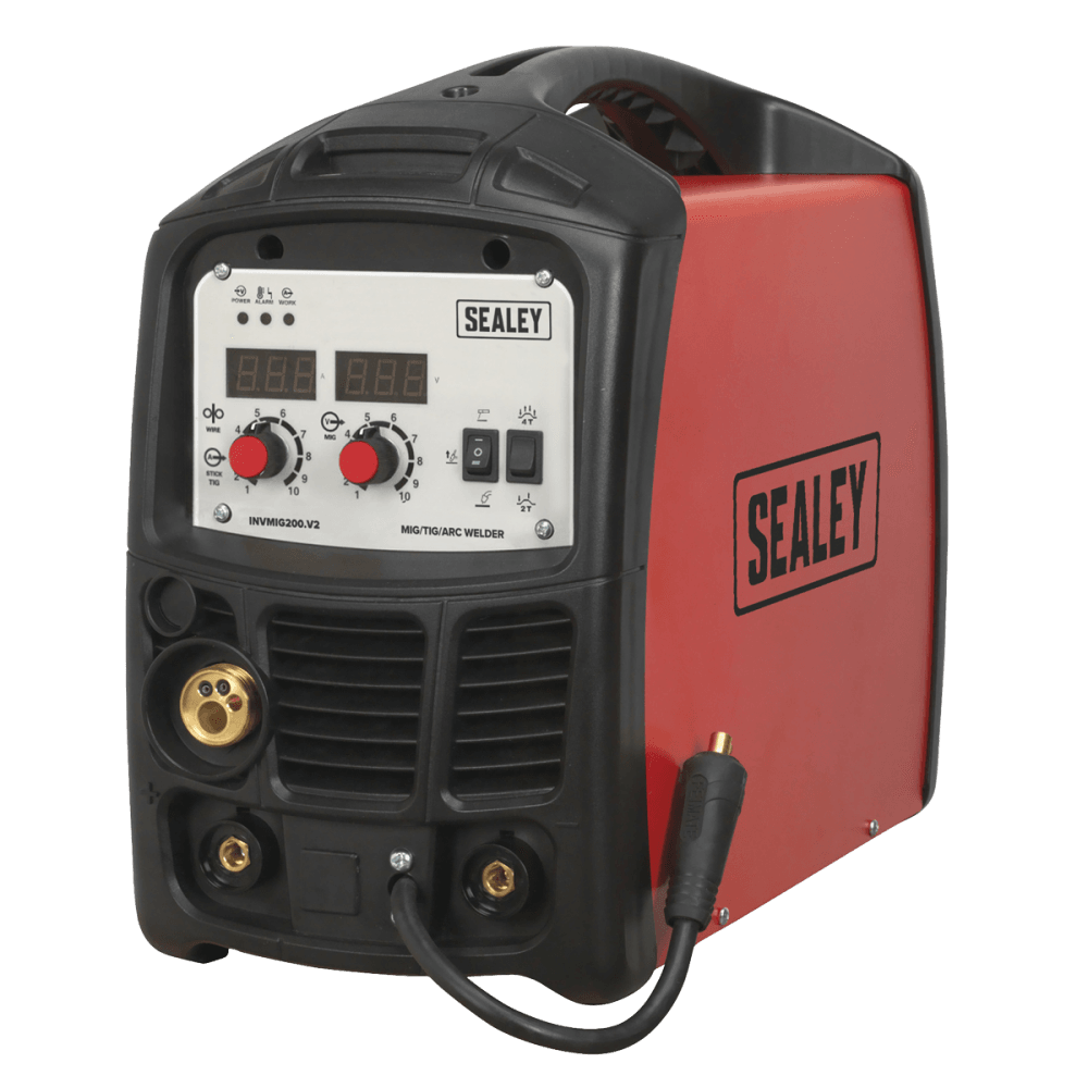 Sealey Inverter MIG, TIG & MMA 200Amp Model No-INVMIG200