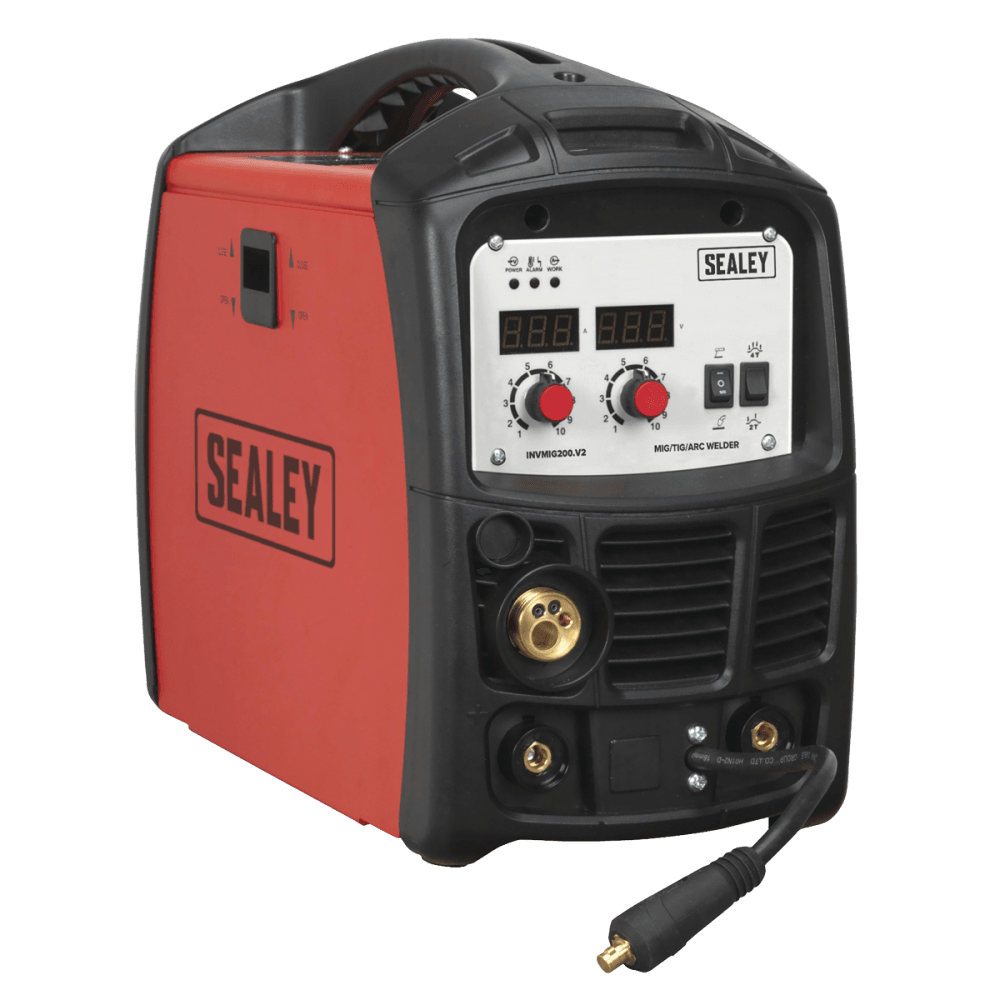 Sealey Inverter MIG, TIG & MMA 200Amp Model No-INVMIG200