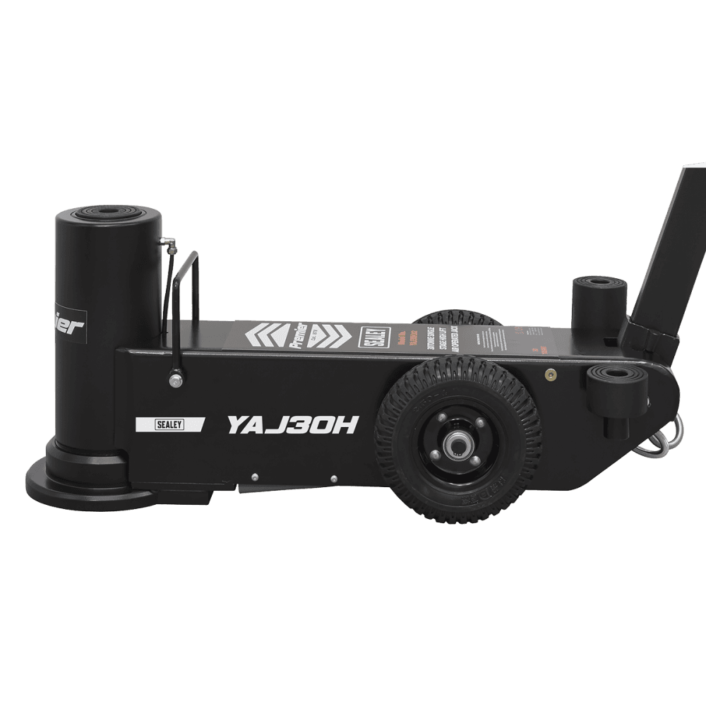 Sealey Air Operated Jack 30tonne - Single Stage/High Lift Model No-YAJ30H