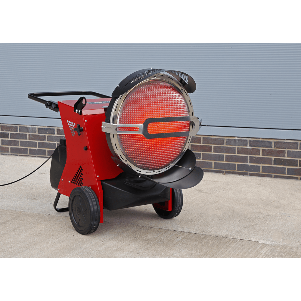 Sealey Infrared Paraffin, Kerosene & Diesel Heater 45.5kW 230V Model No-IR55