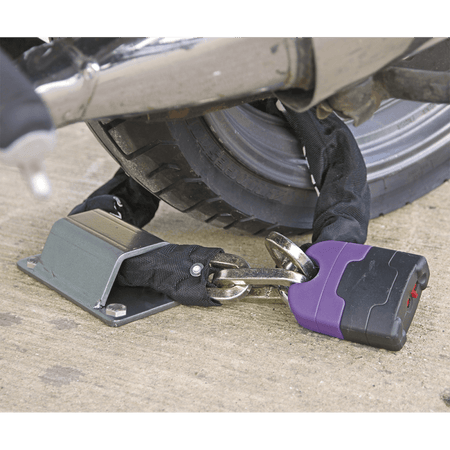 Sealey Motorcycle Ground Anchor - 4 Security Bolts Model No-MCGA01