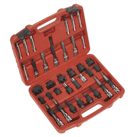 Sealey Alternator Freewheel Pulley Removal Set 35pc Model No-SX404