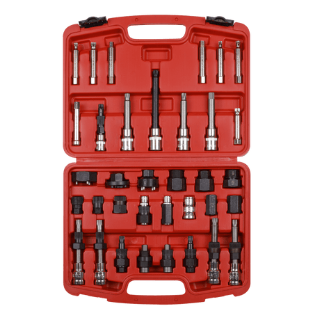 Sealey Alternator Freewheel Pulley Removal Set 35pc Model No-SX404