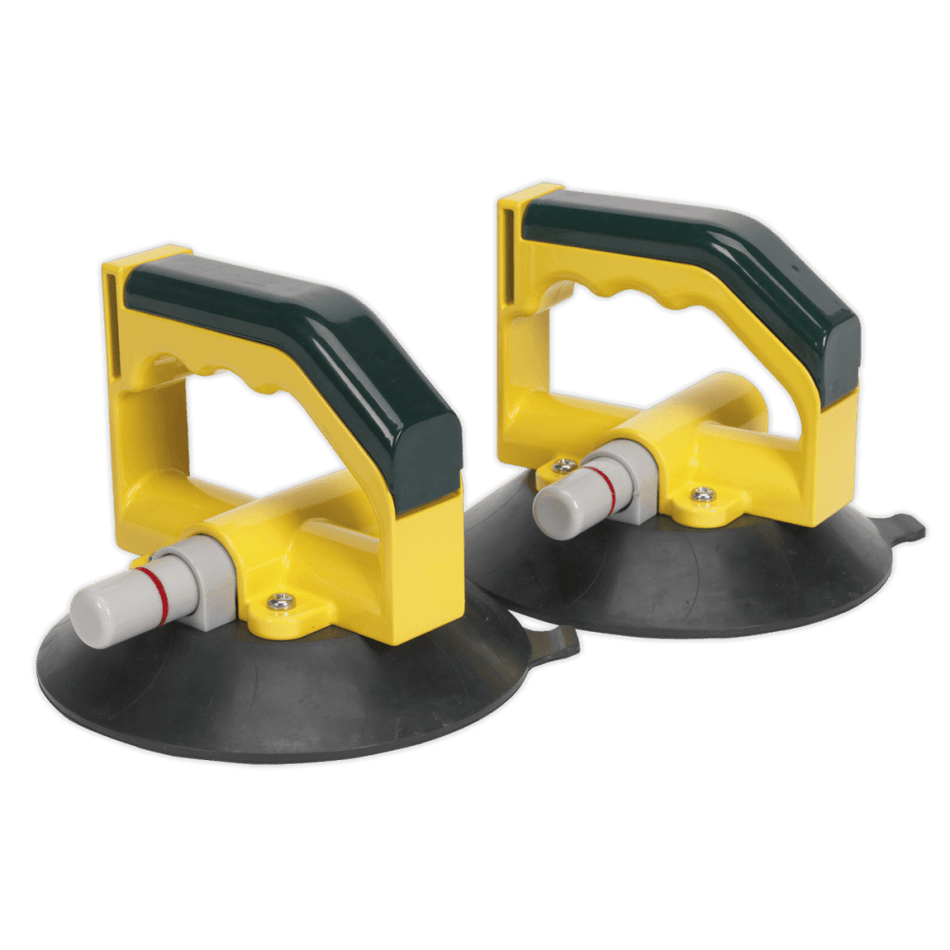 Sealey Vacuum Suction Cup 150mm - Pair Model No-AK98943