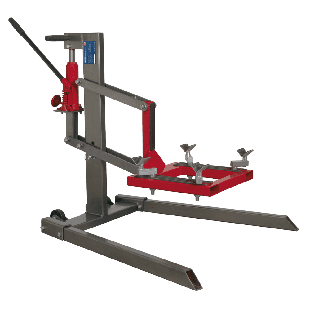 Sealey Single Post Motorcycle Lift 450kg Capacity Model No-MCL500