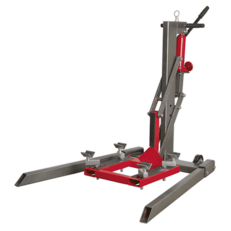 Sealey Single Post Motorcycle Lift 450kg Capacity Model No-MCL500