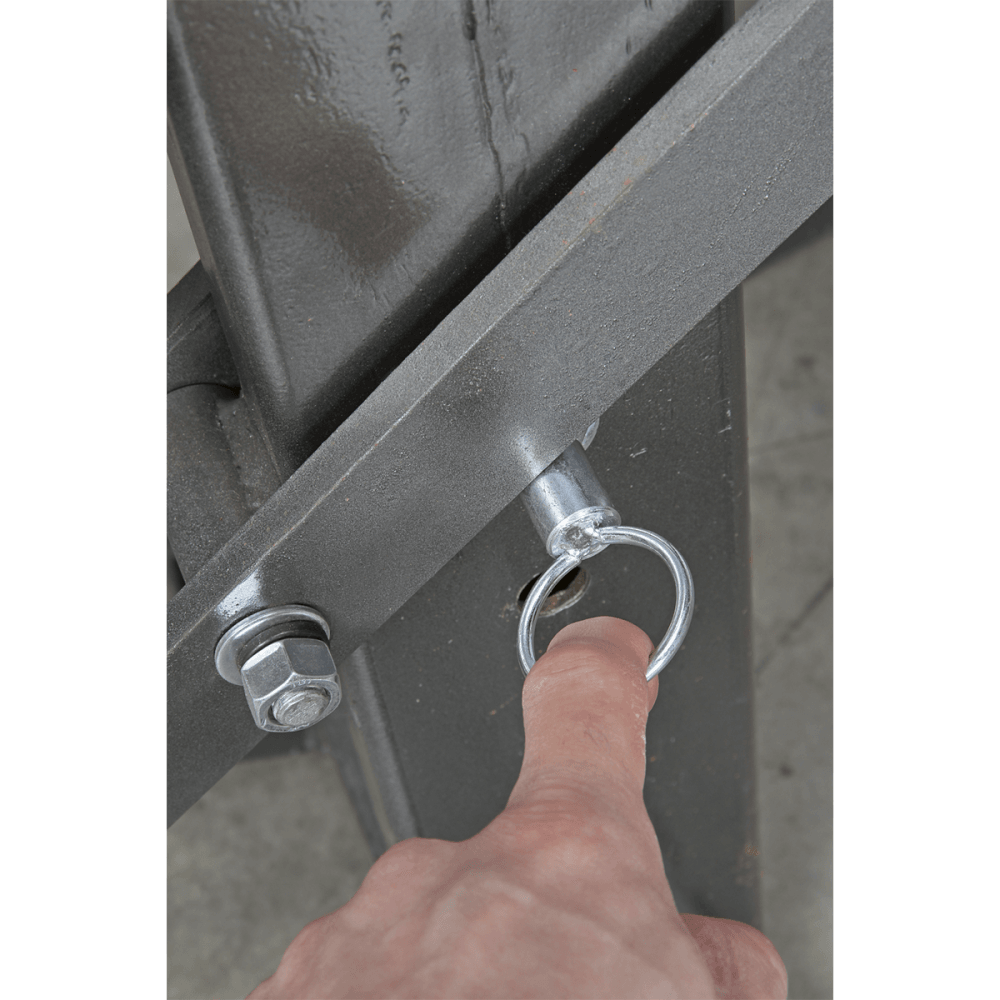 Sealey Single Post Motorcycle Lift 450kg Capacity Model No-MCL500