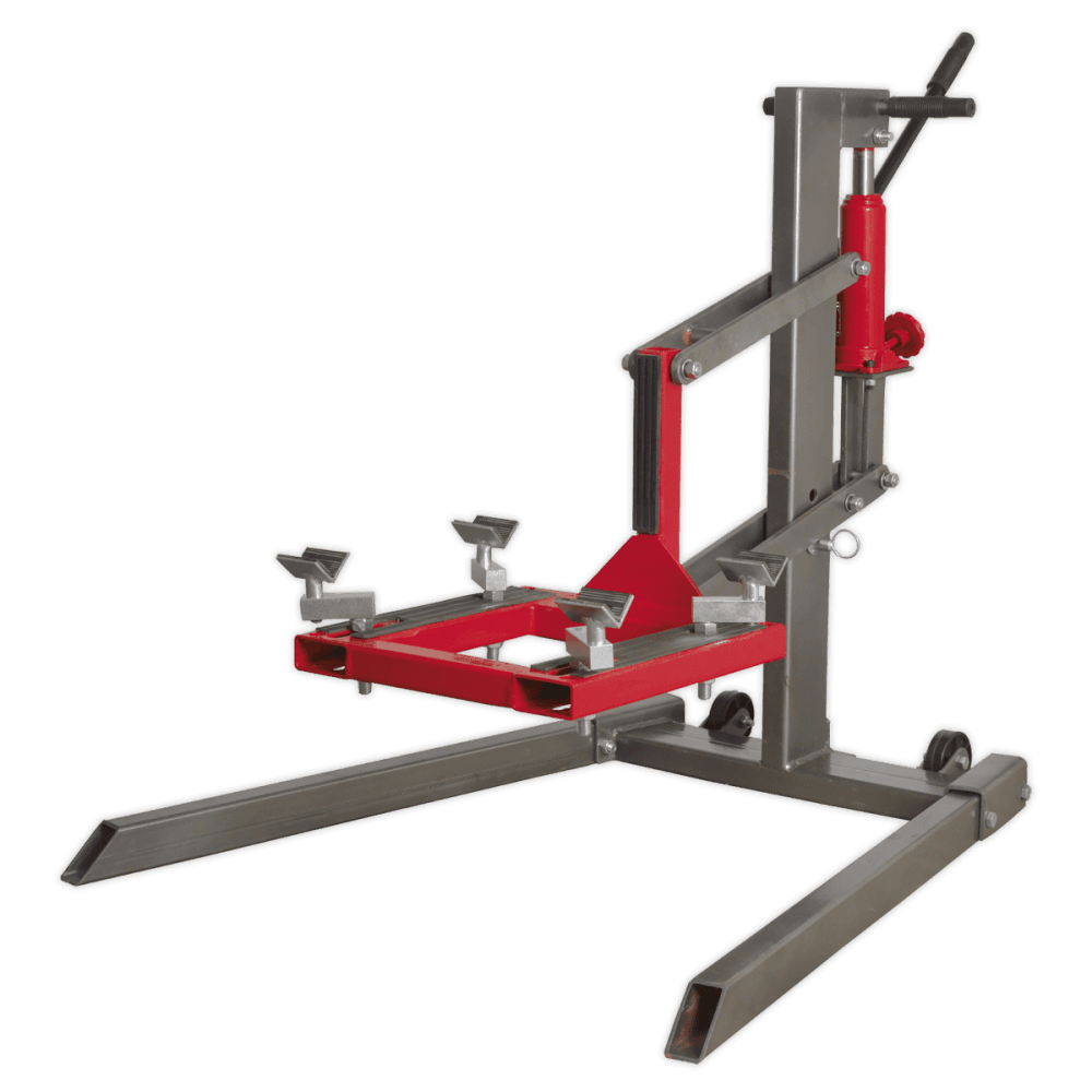 Sealey Single Post Motorcycle Lift 450kg Capacity Model No-MCL500