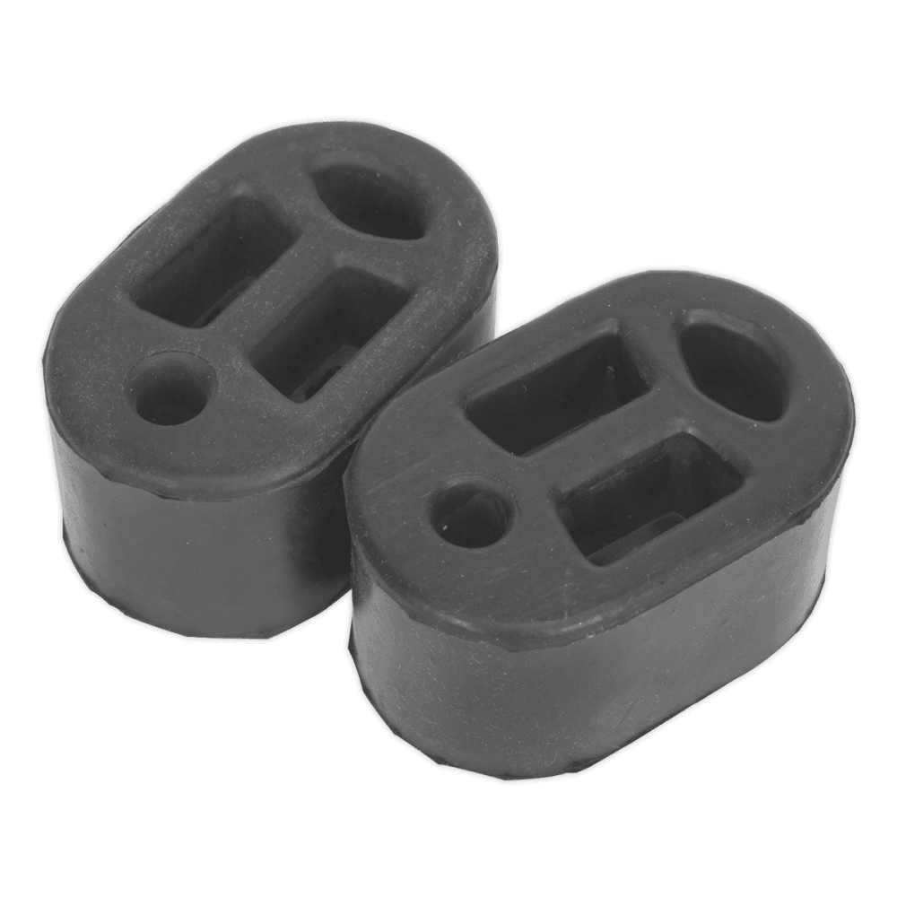 Sealey Exhaust Mounting Rubbers L70 x D45 x H37 (Pack of 2) Model No-EX01