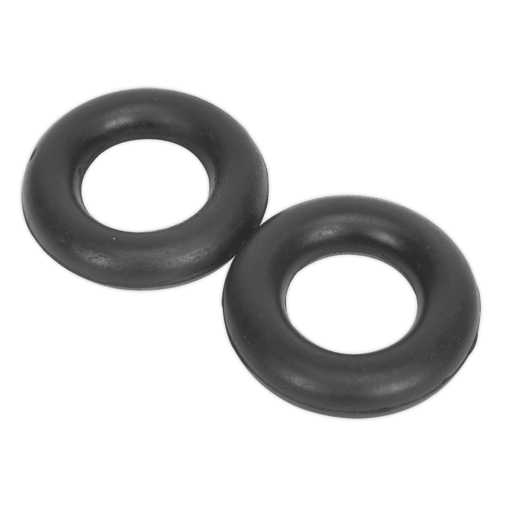 Sealey Exhaust Mounting Rubbers - L59 x W59 x D13.5 (Pack of 2) Model No-EX04