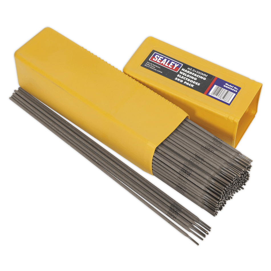 Sealey Welding Electrodes Hardfacing 2.5 x 300mm 5kg Pack Model No-WEHF5025