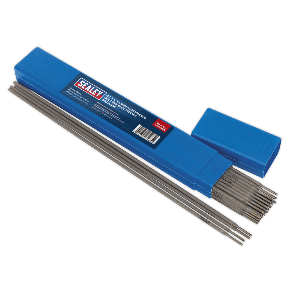 Sealey Welding Electrodes Hardfacing 2.5 x 300mm 1kg Pack Model No-WEHF1025