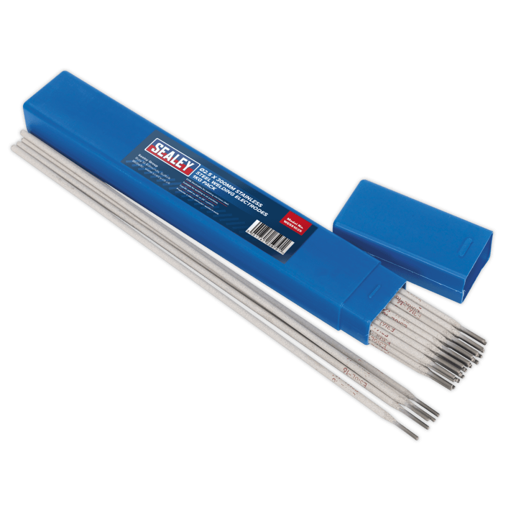 Sealey Welding Electrodes Stainless Steel 2.5 x 350mm 1kg Pack Model No-WESS1025