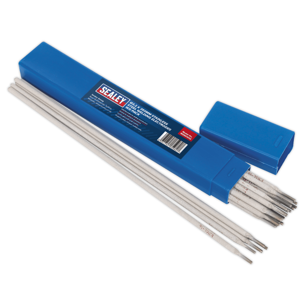 Sealey Welding Electrodes Stainless Steel 3.2 x 350mm 1kg Pack Model No-WESS1032