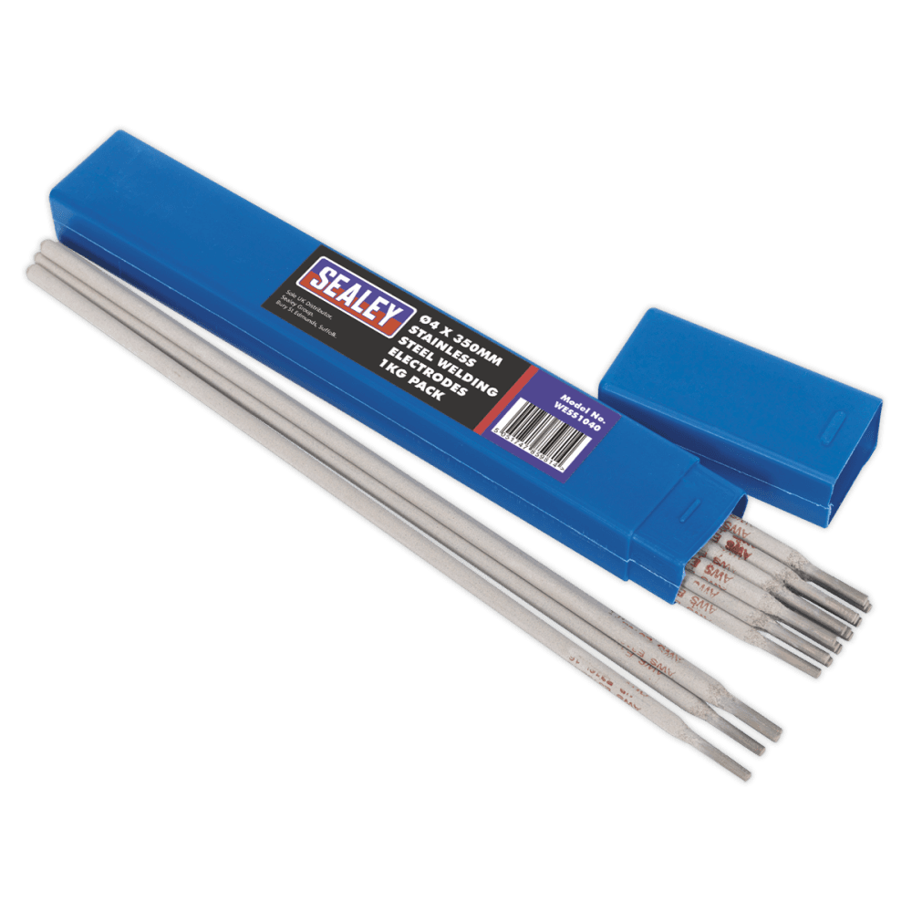 Sealey Welding Electrodes Stainless Steel 4 x 350mm 1kg Pack Model No-WESS1040