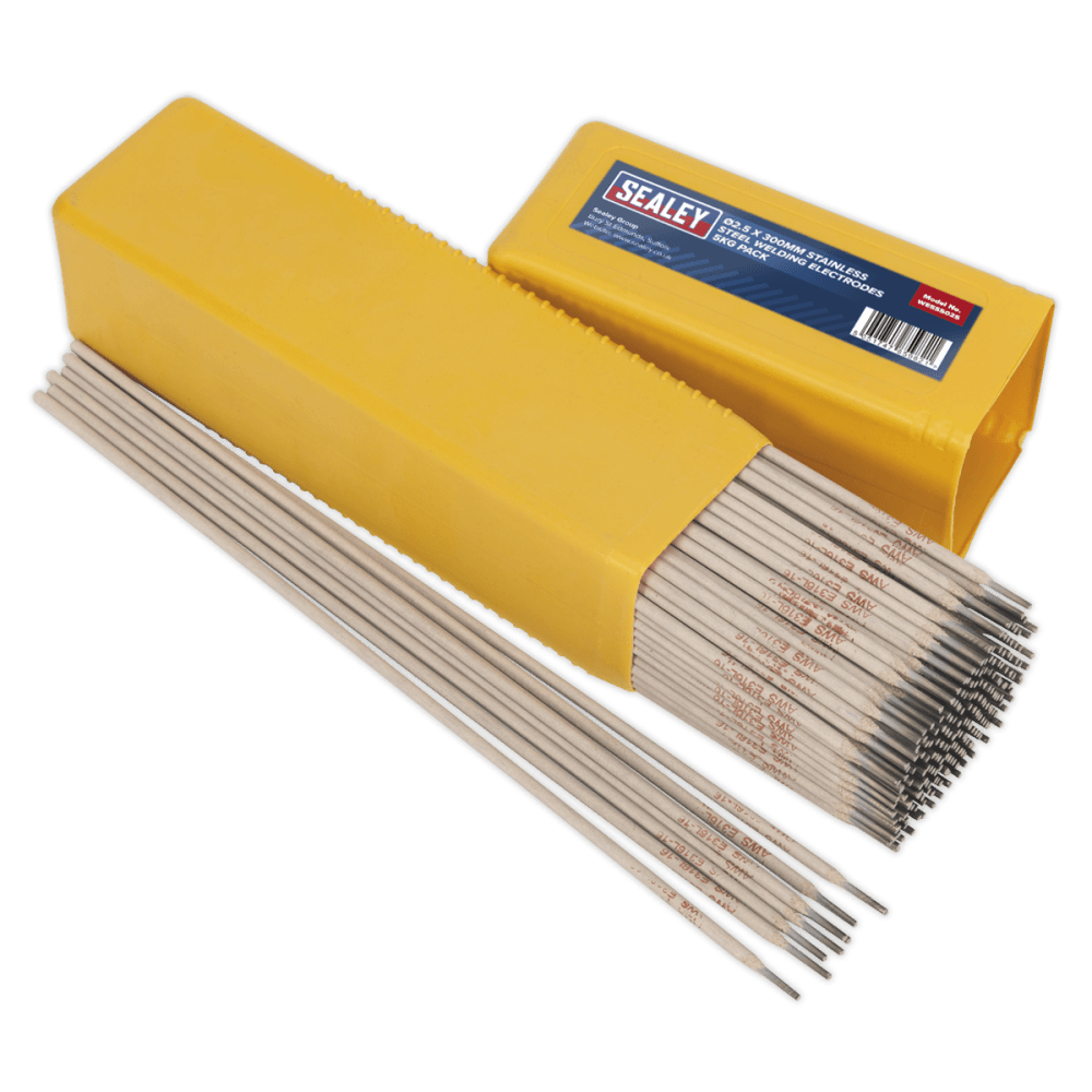 Sealey Welding Electrodes Stainless Steel 2.5 x 350mm 5kg Pack Model No-WESS5025
