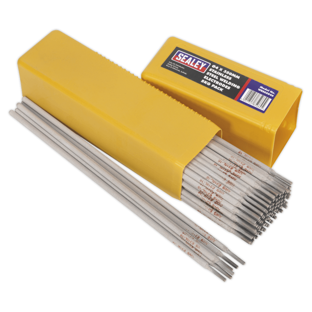 Sealey Welding Electrodes Stainless Steel 4 x 350mm 5kg Pack Model No-WESS5040