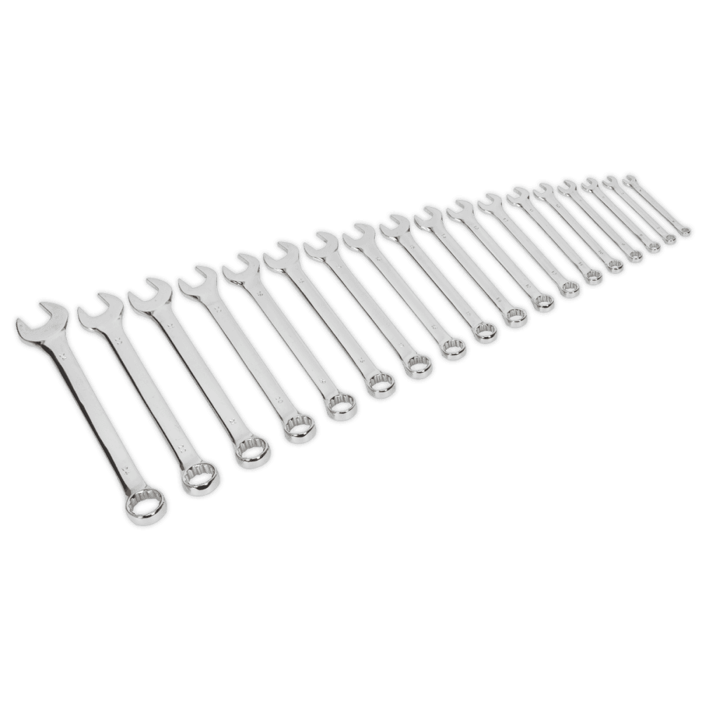 Sealey Combination Spanner Set 18pc Model No-S01052