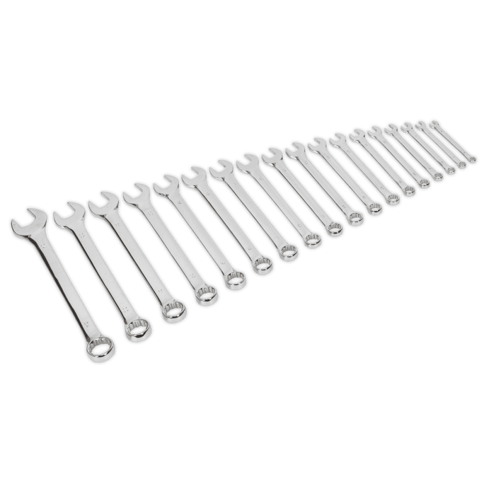 Sealey Combination Spanner Set 18pc Model No-S01052