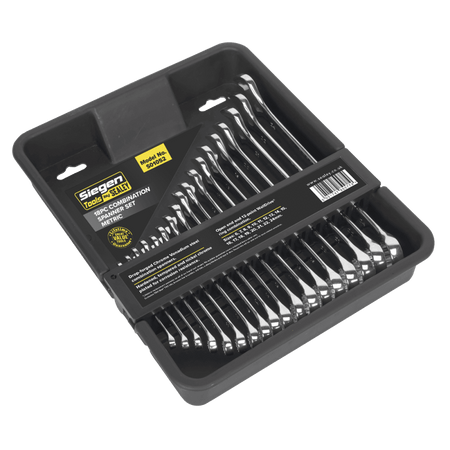 Sealey Combination Spanner Set 18pc Model No-S01052
