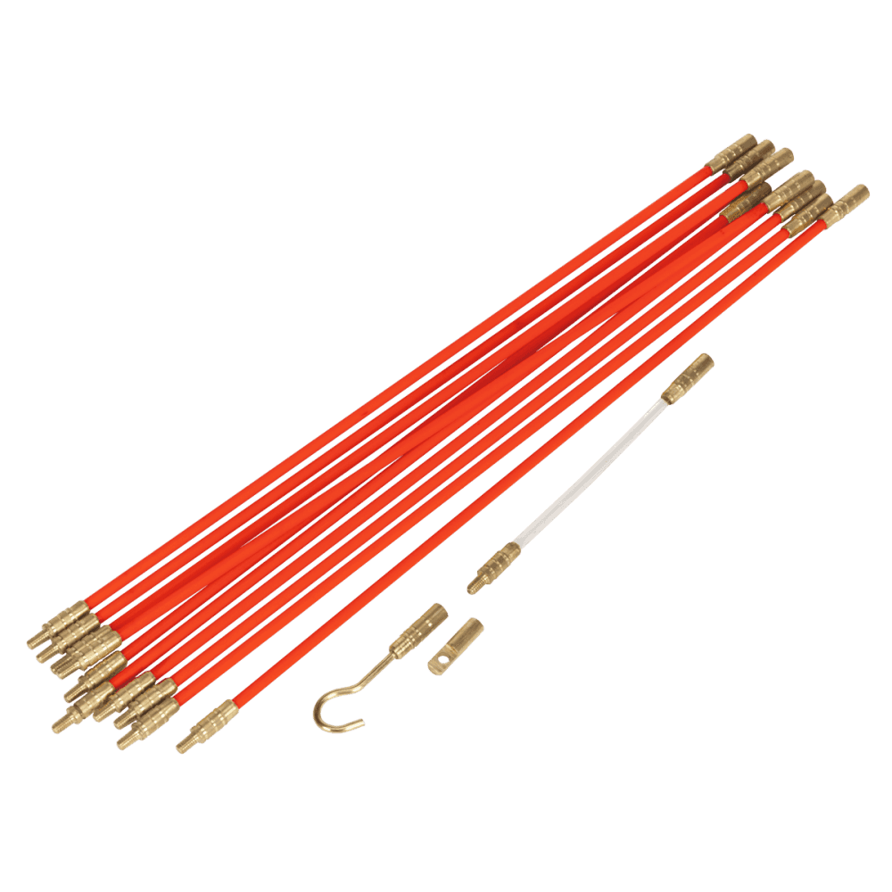 Sealey Mole Pole Pro Cable Management Tool 12pc 3.2mtr Model No-VS8181