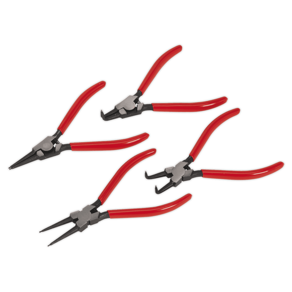 Sealey Circlip Pliers Set 4pc 180mm Model No-AK8454