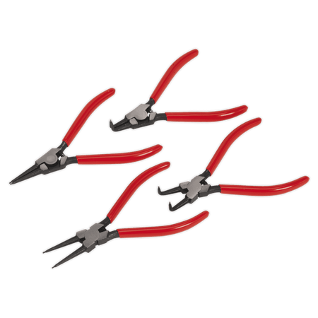 Sealey Circlip Pliers Set 4pc 180mm Model No-AK8454