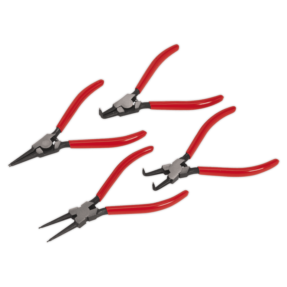 Sealey Circlip Pliers Set 4pc 180mm Model No-AK8454