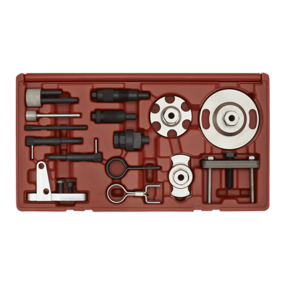 Sealey Diesel Engine Setting/Locking & HP Pump Removal Kit - VAG 2.7D, 3.0D TDi V6, 4.0D, 4.2D TDi V8 - Chain Drive Model No-VSE6181