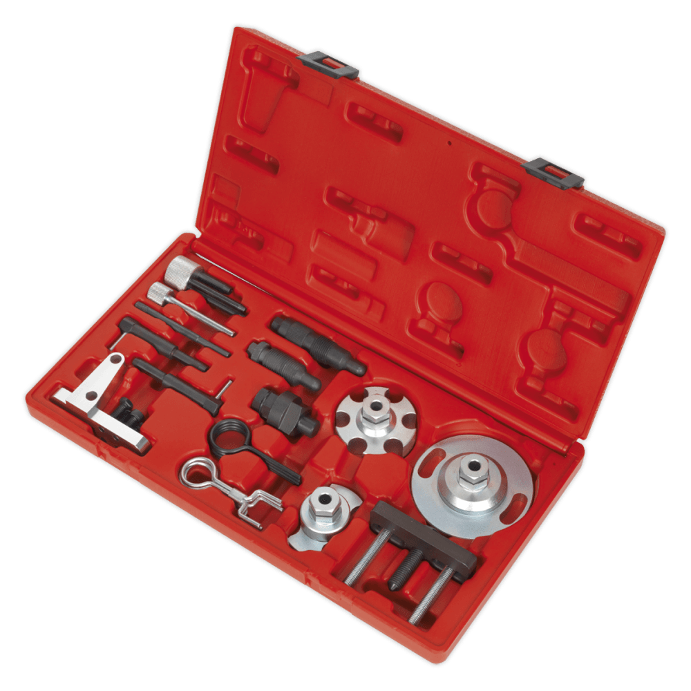 Sealey Diesel Engine Setting/Locking & HP Pump Removal Kit - VAG 2.7D, 3.0D TDi V6, 4.0D, 4.2D TDi V8 - Chain Drive Model No-VSE6181