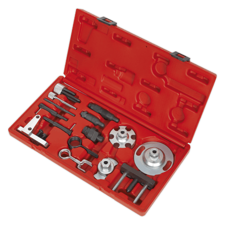 Sealey Diesel Engine Setting/Locking & HP Pump Removal Kit - VAG 2.7D, 3.0D TDi V6, 4.0D, 4.2D TDi V8 - Chain Drive Model No-VSE6181