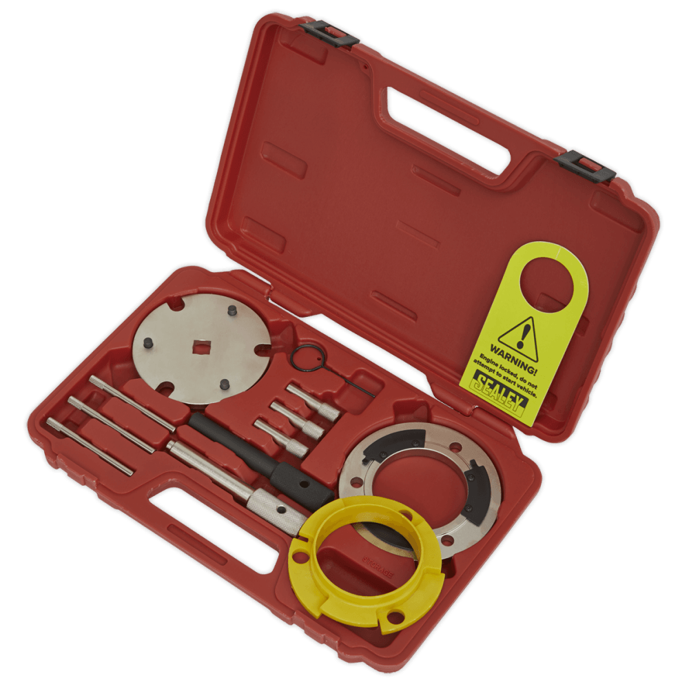 Sealey Diesel Engine Setting/Locking & Injection Pump Tool Kit 2.0D, 2.2D, 2.4D Duratorq - Chain Drive Model No-VSE5841A