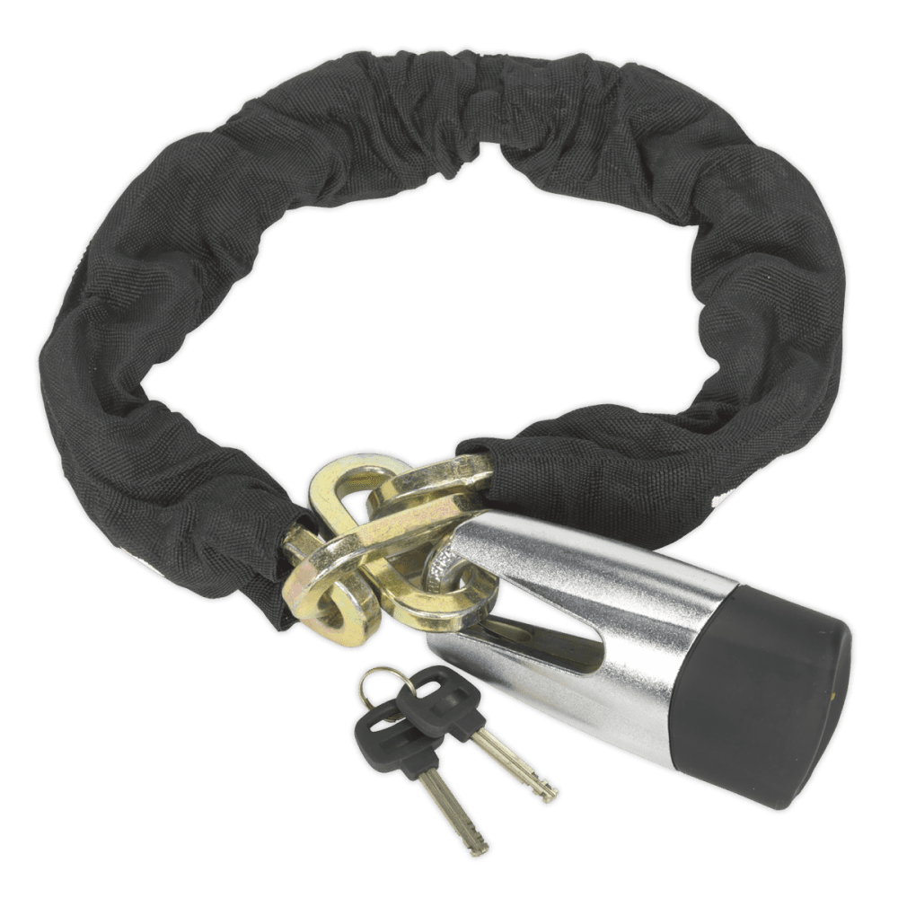 Sealey Motorcycle Chain & Disc Lock 10.5 x 10.5 x 900mm 4* ART Approved Model No-CLA109DL