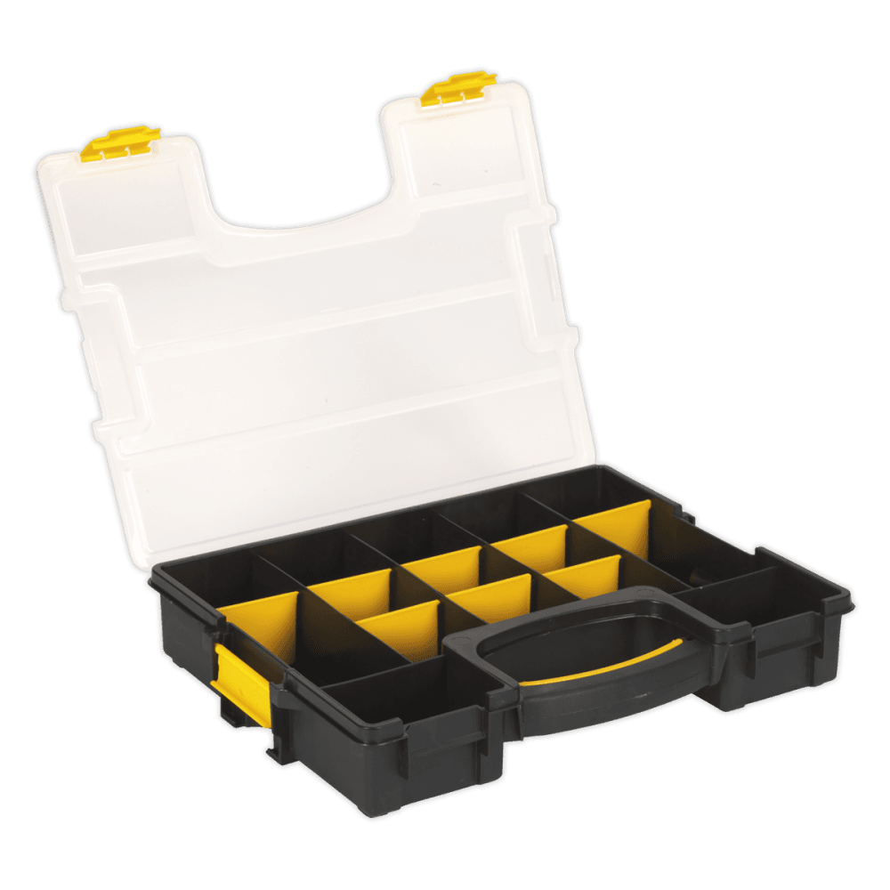 Sealey Parts Storage Case with Removable Compartments - Stackable Model No-APAS15A