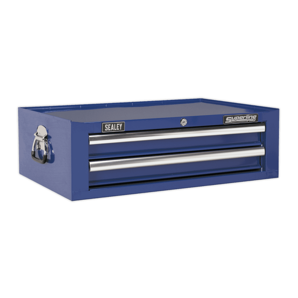 Sealey Add-On Chest 2 Drawer with Ball Bearing Runners - Blue Model No-AP26029TC