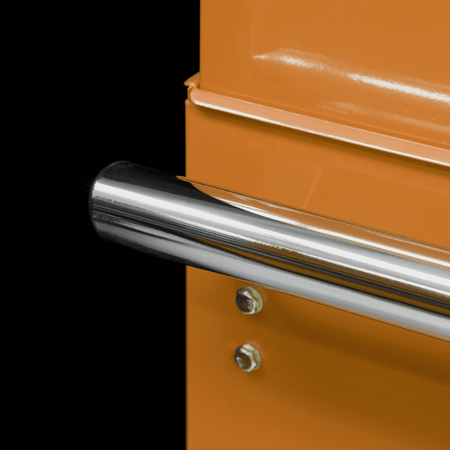 Sealey Rollcab 7 Drawer with Ball Bearing Runners - Orange Model No-AP26479TO